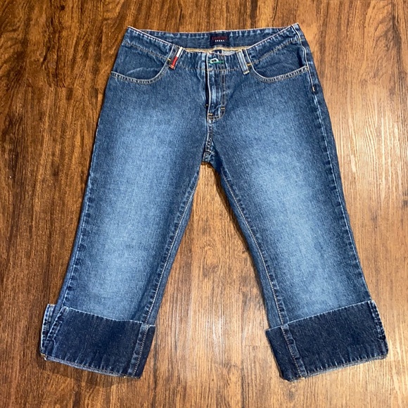 Vintage 2001 Tommy Hilfiger Jamil Cropped Jeans - Picture 2 of 12